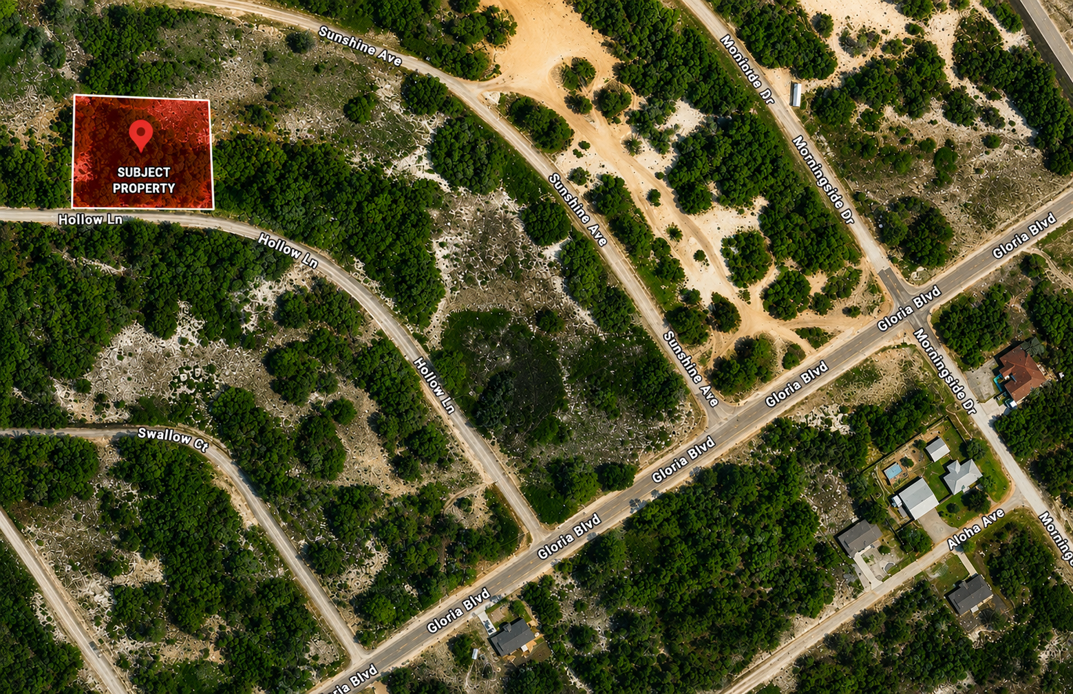 The Hollow Lane Haven: 0.23 Acres of Site-Built Exclusivity